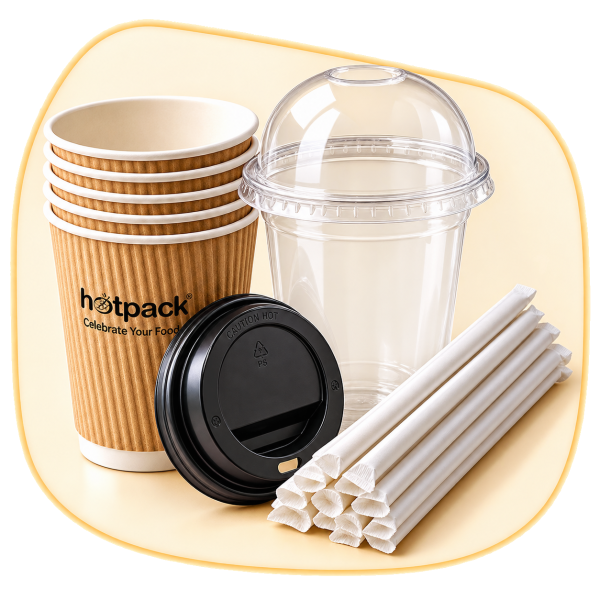 Cups, Lids & Straws