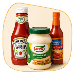 American Garden Sq Mayonnaise Garlic 400Ml