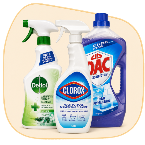 Surface Cleaners & Disinfectants
